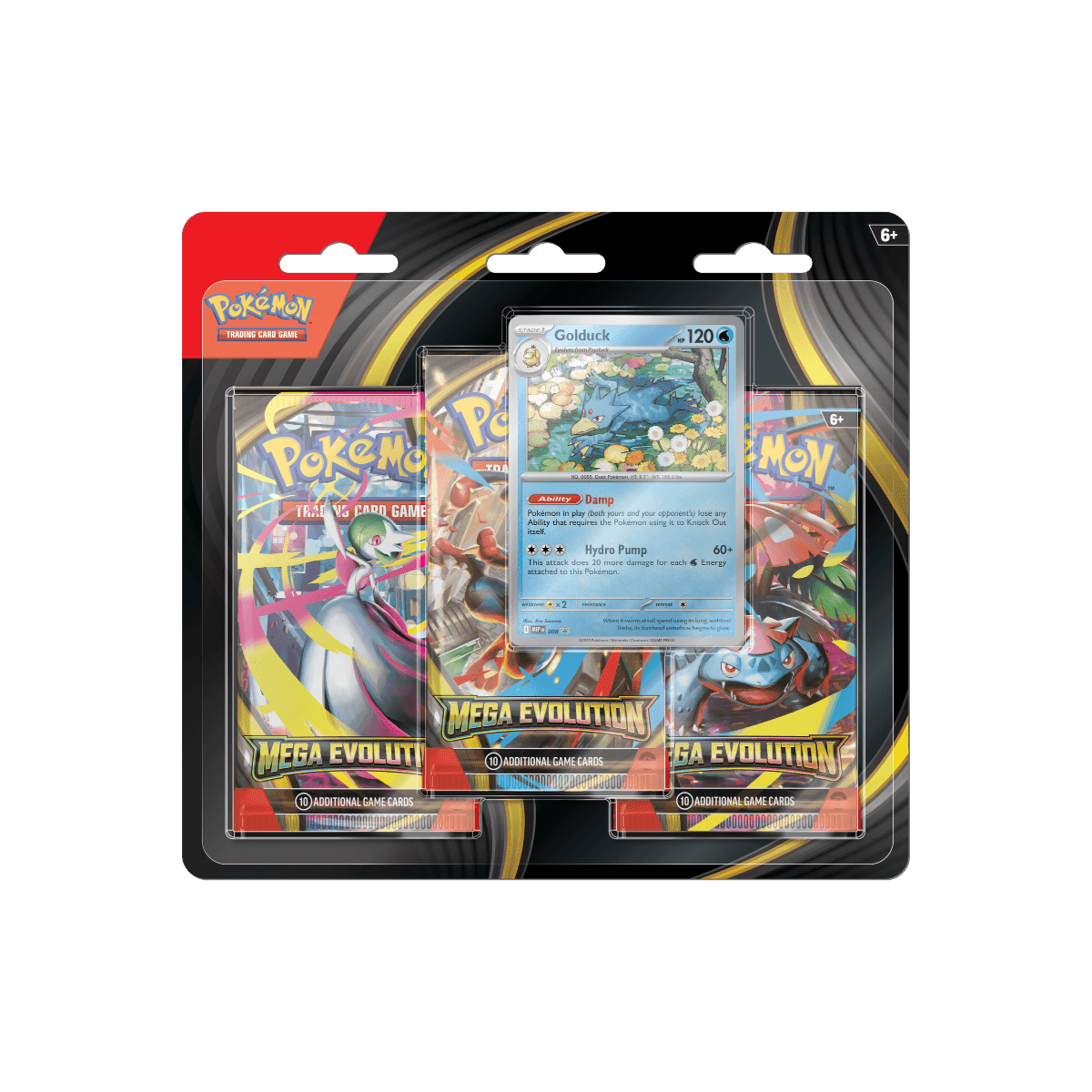 Pokémon - Mega Evolution - 3BB Blister - Golduck