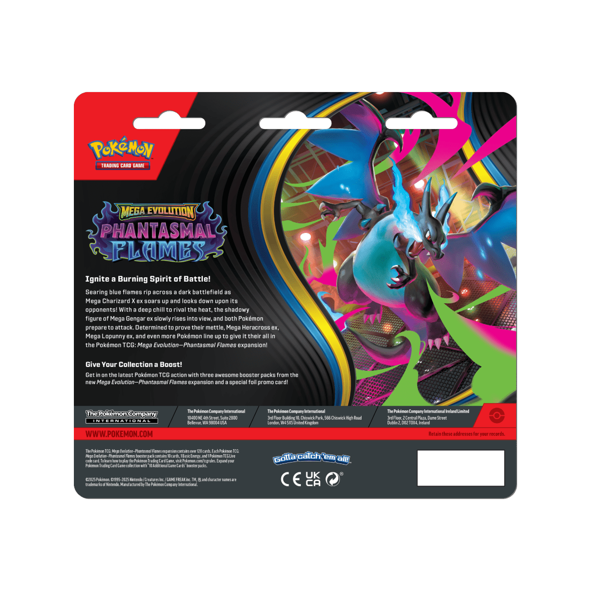 Pokémon – Mega Evolution: Phantasmal Flames - 3BB Booster Blister: Weavile - Afbeelding 3